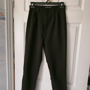 White Fox Boutique Black Trousers
